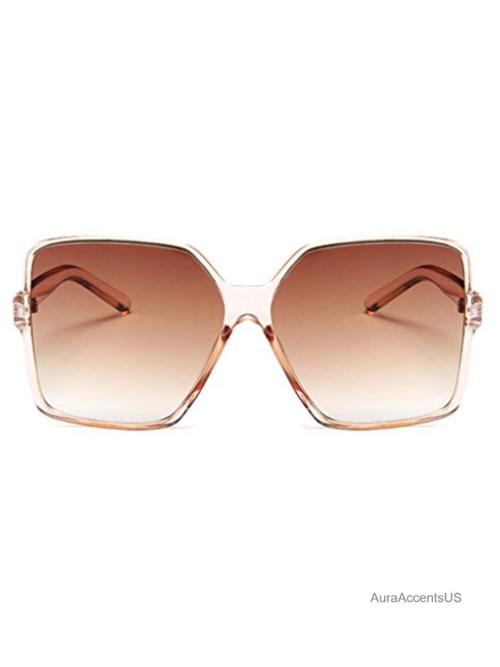 Oversized Square Sunglasses UV400 Polycarbonate Full Frame Large Fit